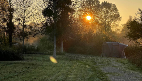 Golden Carp Lake, Big Carp Fishing France with a Social Lodge, lake photo 8