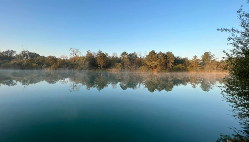 Golden Carp Lake, Big Carp Fishing France with a Social Lodge, lake photo 17
