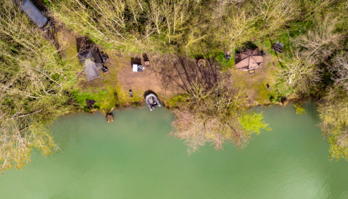 Lepinet North, Carp fishing in France, Swim 10 - Double