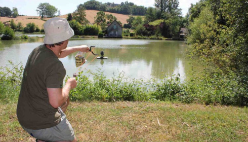 Mas Bas Lotus Lake, Carp fishing with accommodation, lake photo 18