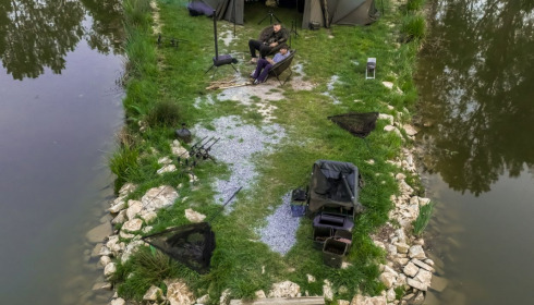 Ragon, Carp Fishing in France, lake photo 7