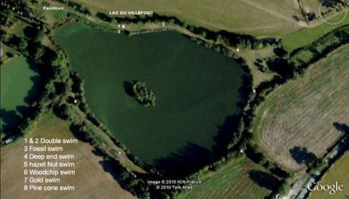 Villefond, Carp fishing in France, lake photo 13