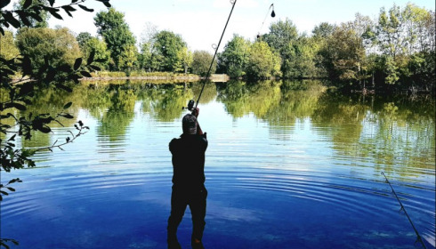 Villefond, Carp fishing in France, Photo: Paul Griffiths