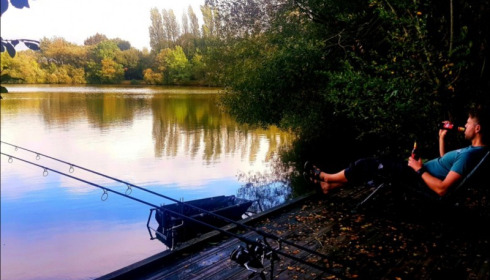 Villefond, Carp fishing in France, Photo: Paul Griffiths