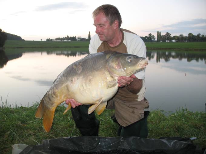 Big carp from Boux in France